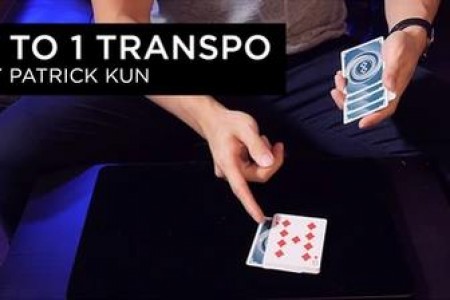 2016 纸牌转移魔术 4 to 1 Transpo by Patrick Kun