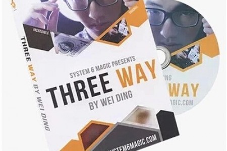 高级纸牌手法教学 Three Way by Wei Ding & system 6